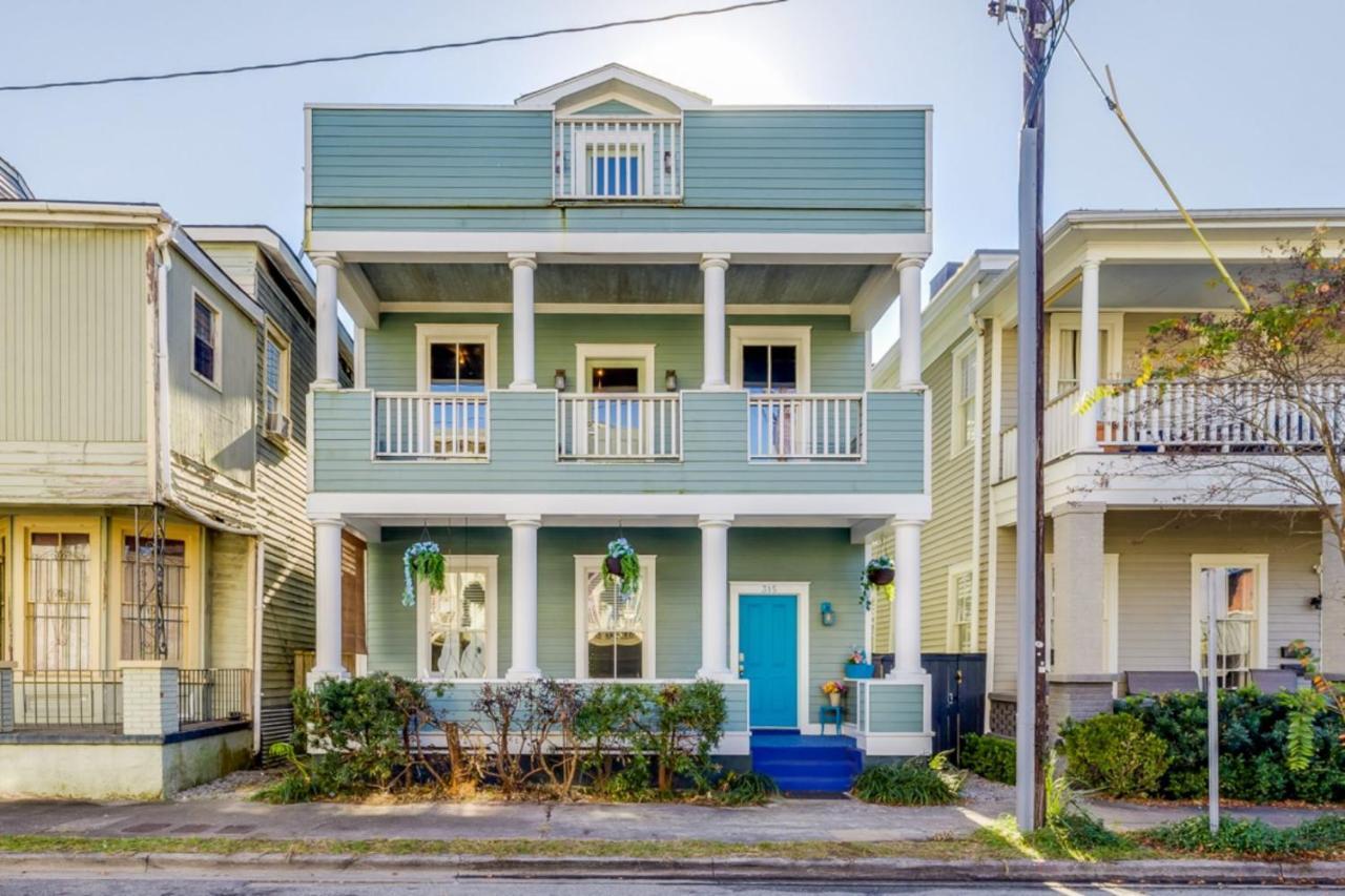 Southern Charmer-Historic District Downtown-Front Porch-Walk Score 90!!-Private Parking-1 Minute To Forsyth Park Savannah Esterno foto
